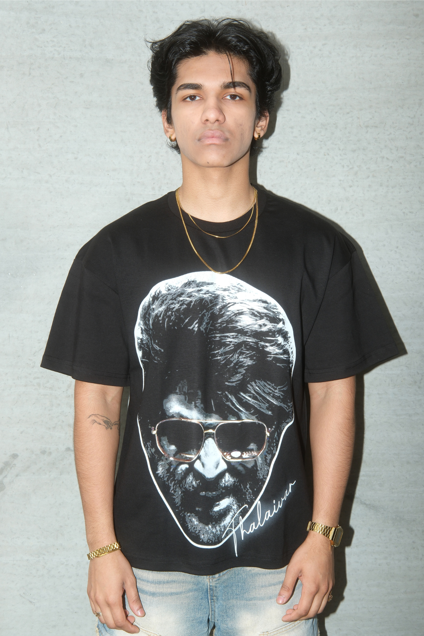 Rajinikanth Big Head Tee